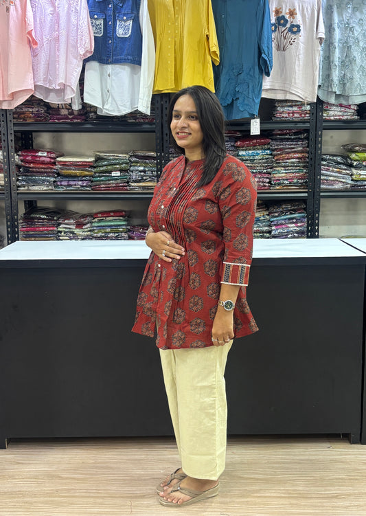 TUNIC (PURE CAMRIC COTTON)