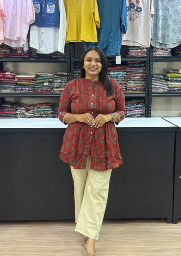TUNIC (PURE CAMRIC COTTON)