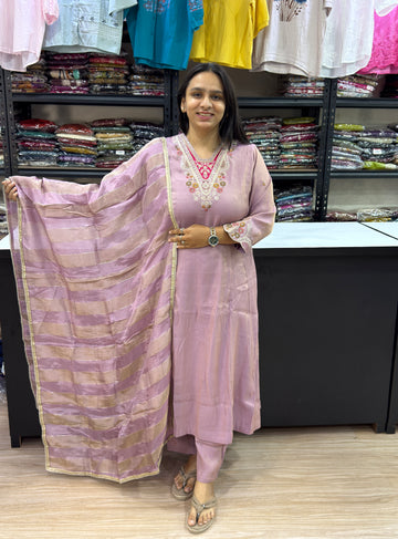 ALINE KURTI PANT DUPATTA